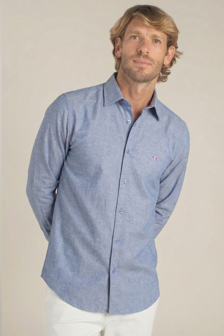 camisa-azul-escuro-oxford