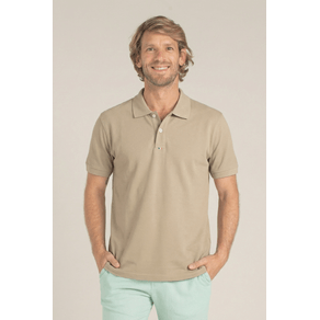 polo-piquet-retilinea-peitilho-khaki-foto-1